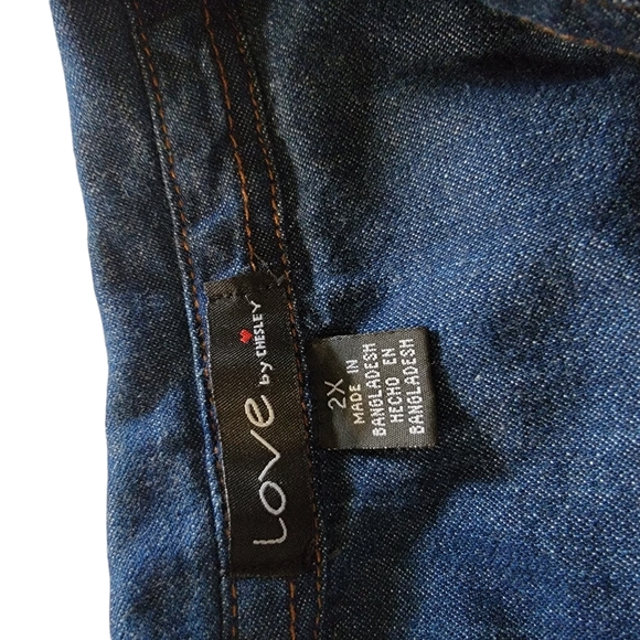 Love by Chelsea size 2X Denim - Picture 7 of 7